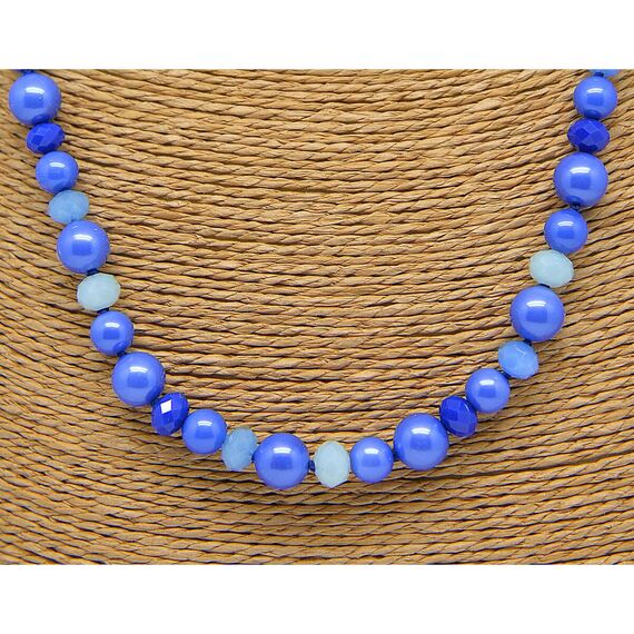 Золотое колье из жемчуга длинное Pertegaz Blue, изображение 2