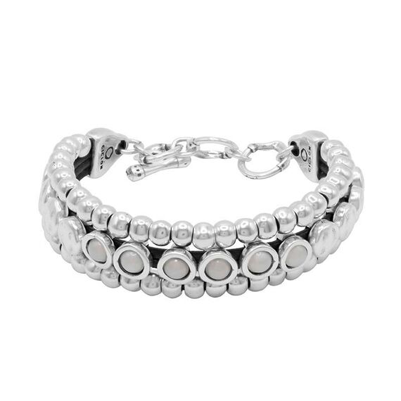 Серебряный браслет с муранским стеклом Ciclon Divino