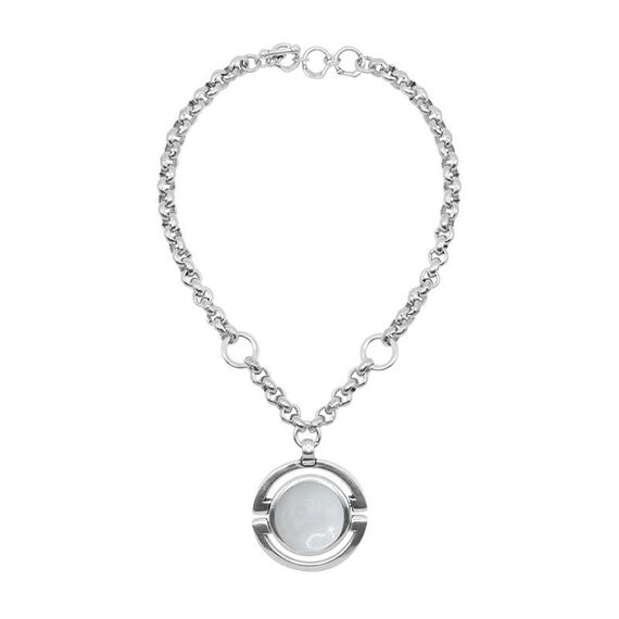 Серебряное колье с муранским стеклом Ciclon Magnifica