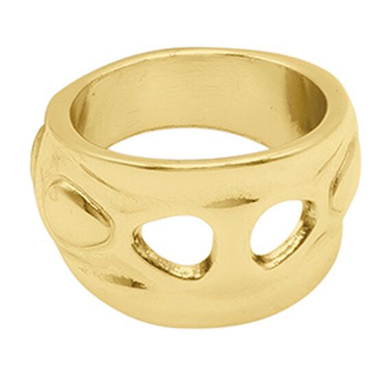 Золотое кольцо женское Ciclon Coral Oro, Размер (мм): 18