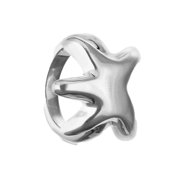 Серебряное кольцо женское UNOde50 Астерия, Размер (мм): 16,3-16,7