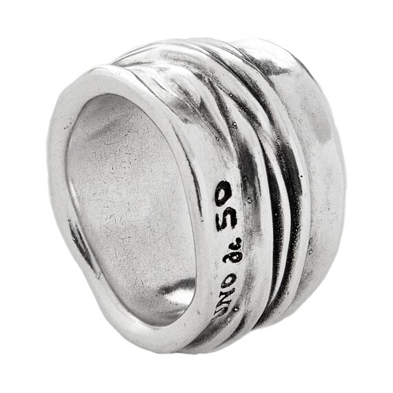 Серебряное кольцо UNOde50 The tribe