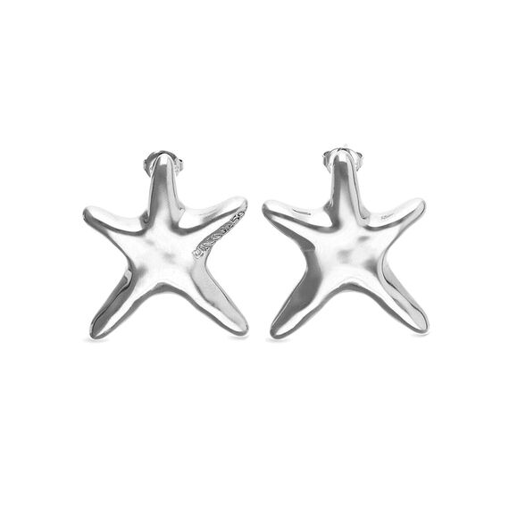 Серебряные серьги женские UNOde50 Астерия
