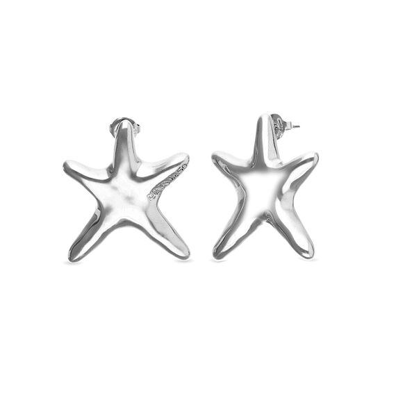 Серебряные серьги женские UNOde50 Астерия, изображение 2