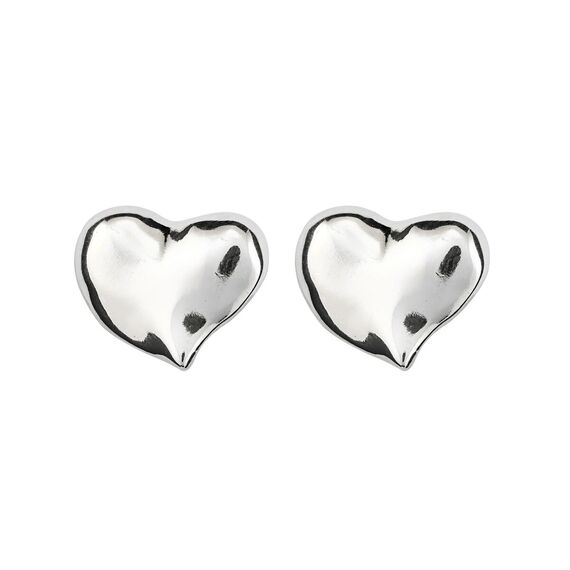 Серебряные серьги женские Сердце UNOde50 Heart