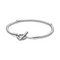 Женский браслет Pandora Moments с Т-замком 599082C00-18 (Серебро 925)