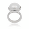 Серебряное кольцо женское с жемчугом Превосходный UNOde50 Superlative, Размер (мм): 17,3-17,7