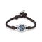 Браслет кожаный женский с кристаллом Сваровски UNOde50 Eyeful