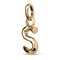 Золотая подвеска Буква S малая UNOde50, изображение 2