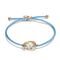 Браслет женский с жемчугом Голубой UNOde50 Ser Diferente