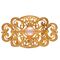 Золотая брошь с жемчугом Majorica Marie Antoinette