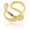 Золотое кольцо женское Бесконечность Ciclon Gold, изображение 2