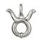 Серебряная подвеска знак зодиака Телец UNOde50 Taurus