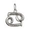 Серебряная подвеска знак зодиака Рак UNOde50 Cancer