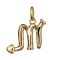 Золотая подвеска знак зодиака Скорпион UNOde50 Scorpio