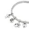 Серебряный браслет женский с подвесками талисманами UNOde50 Beliefs, изображение 3