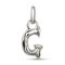 Серебряная подвеска Буква G малая UNOde50