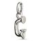 Серебряная подвеска Буква G малая UNOde50, изображение 2