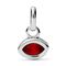 Серебряная подвеска с кристаллом Сваровски Глаз UNOde50 Hazte Uno