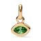 Золотая подвеска с кристаллом Сваровски Глаз UNOde50 Hazte Uno