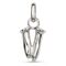 Серебряная подвеска Буква V малая UNOde50