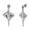 Серебряные серьги женские со скатом UNOde50 Ser Majestuosa
