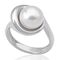 Серебряное кольцо женское с жемчугом  Majorica Margot, Размер (мм): 16,85