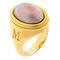 Золотое кольцо женское с жемчугом Majorica Zale