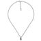 Серебряное колье женское с кристаллом Сваровски Ciclon Emotions