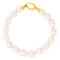 Золотой браслет женский с жемчугом Majorica Agora