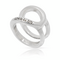 Серебряное кольцо женское Кратчайший путь UNOde50 Shortcut, Размер (мм): 17,3-17,7