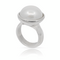 Серебряное кольцо женское с жемчугом Превосходный UNOde50 Superlative, Размер (мм): 17,3-17,7, изображение 4