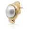 Золотая моносерьга для пирсинга с жемчугом Вот это да! UNOde50 wOw!