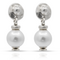 Серебряные серьги женские с жемчугом UNOde50 Texcoco, изображение 2