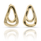 Золотые серьги женские Скрепленный UNOde50 Connected