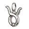 Серебряная подвеска знак зодиака Телец UNOde50 Taurus, изображение 2