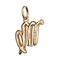 Золотая подвеска знак зодиака Дева UNOde50 Virgo, изображение 2