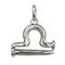 Серебряная подвеска знак зодиака Весы UNOde50 Libra