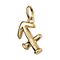 Золотая подвеска знак зодиака Стрелец UNOde50 Sagittarius, изображение 2
