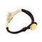 Кожаный браслет женский с золотом UNOde50 Love, изображение 2