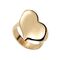 Золотое кольцо женское с сердцем UNOde50 L heart, Размер (мм): 165