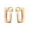 Золотые серьги женские Гвоздь UNOde50 Unusual