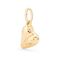 Золотая подвеска женская Сердце UNOde50 Charm Heart, изображение 2