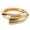 Золотое кольцо женское в виде двух заполненных трубок UNOde50 Crossed legs, Размер (мм): 19,1-19,5