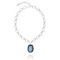 Серебряное ожерелье с кристаллом Сваровски Зажигать UNOde50 Light it up