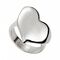Серебряное кольцо женское с сердцем UNOde50 L heart, Размер (мм): 165