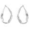 Серебряные серьги женские крупные Прилив UNOde50 Tide