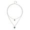 Серебряное ожерелье с кристаллами Сваровски UNOde50 Ser Camaleonica