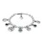 Серебряный браслет женский с подвесками Ciclon Best Friends