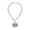 Серебряное колье с муранским стеклом Ciclon Magnifica